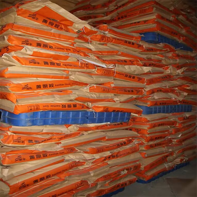 Food additive Xanthan Gum Powder with CAS  NO. 11138-66-2 for Textile and Ceramics welding with 99% particle size 80mesh